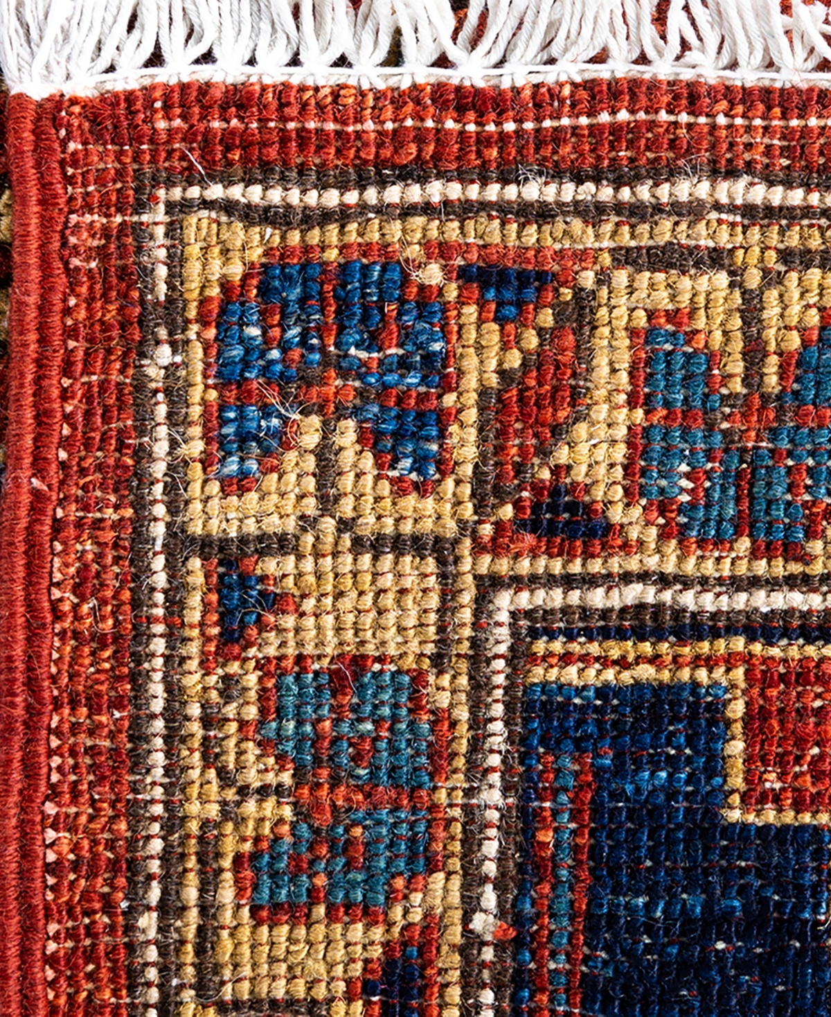 Adorn Hand Woven Rugs Serapi 6'x9'2" Area Rug In Red