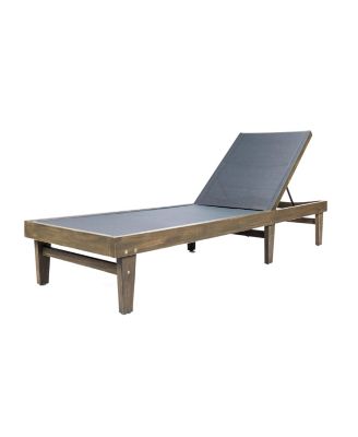Acacia Wood Lounger Comfort and Style for Outdoor Relaxation