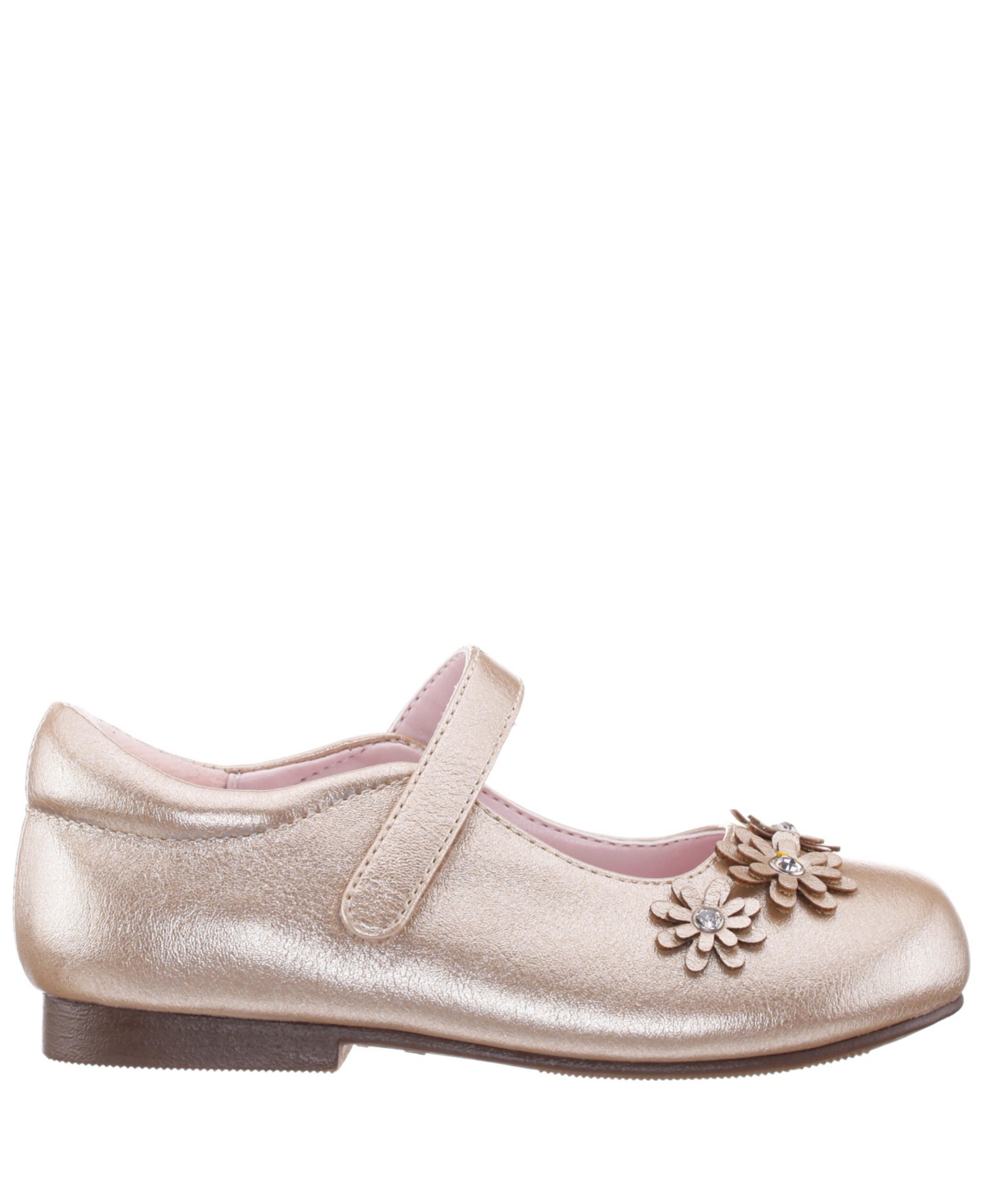 Nina Toddler Girls Daisy Fashion Dress Shoes In Gold
