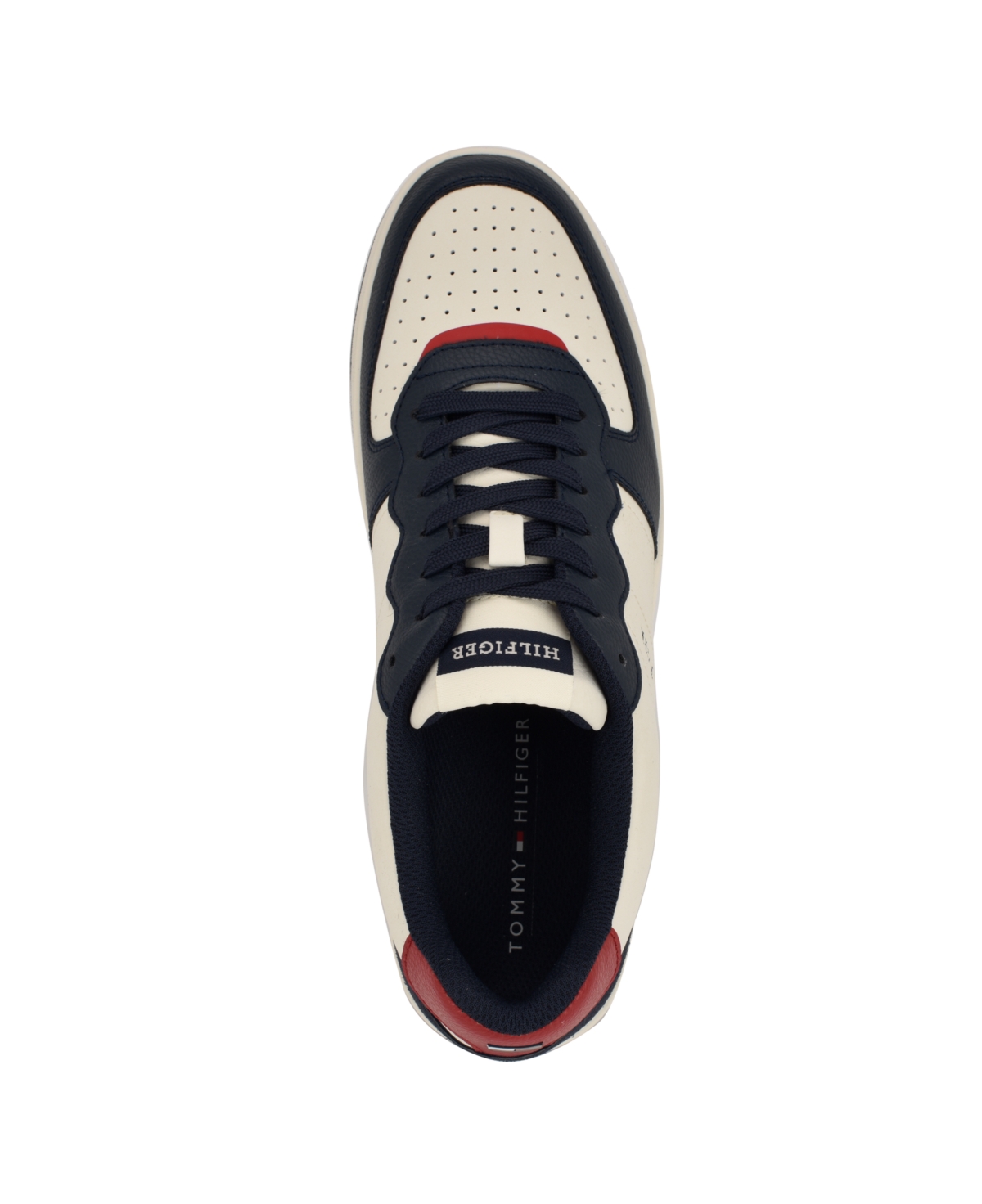 Tommy Hilfiger Men's Lukas Fashion Lace Up Sneakers -ivory Multi