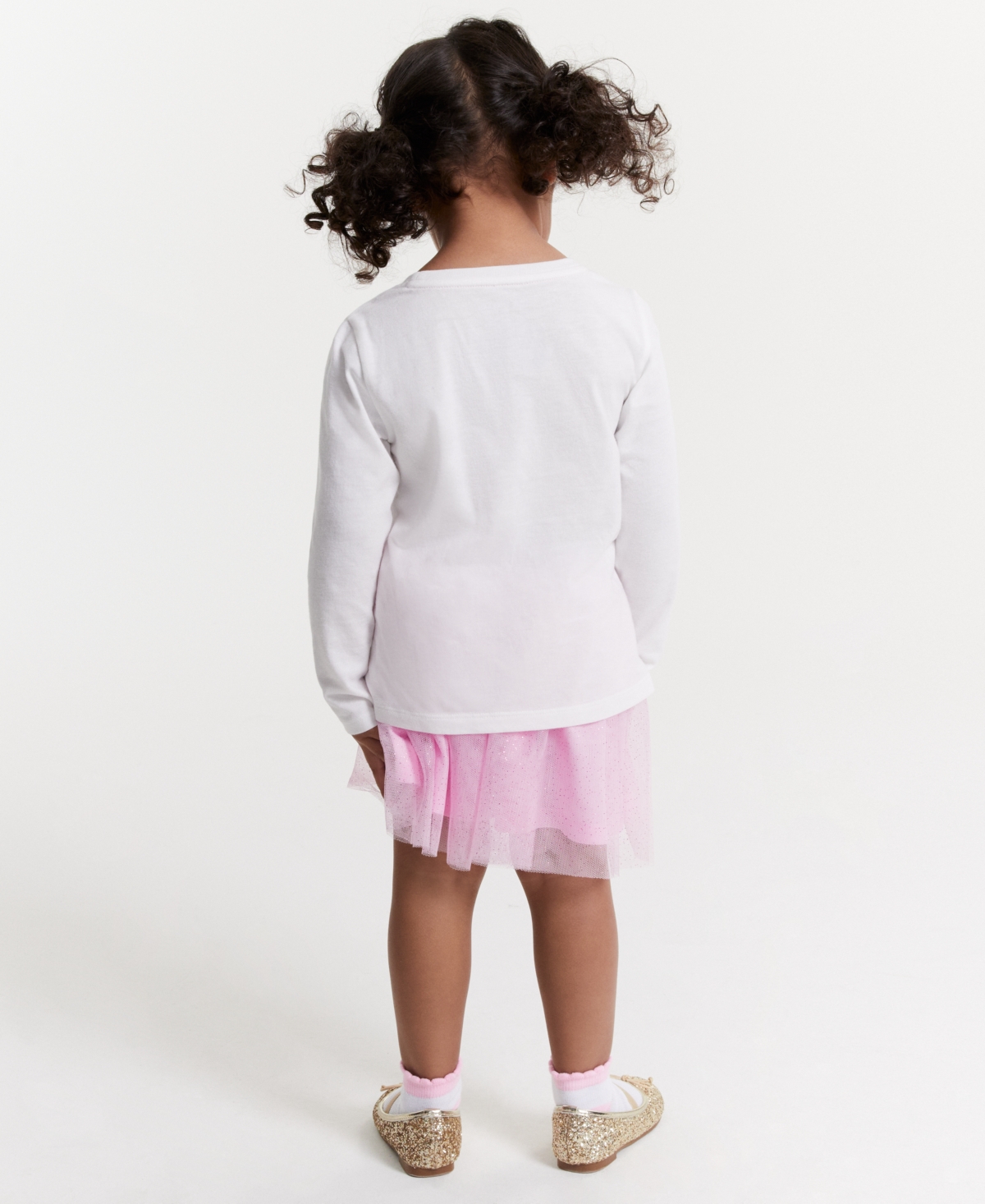 Epic Threads Toddler Girls Long-Sleeve Scandi Squirrel Graphic T-Shirt, Created for Macy's