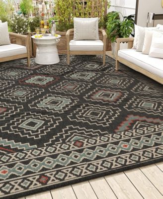Trixie 8'x9'9" Outdoor Area Rug