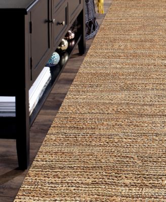 Nancy NATUR-302 2'6"x7'9" Runner Area Rug