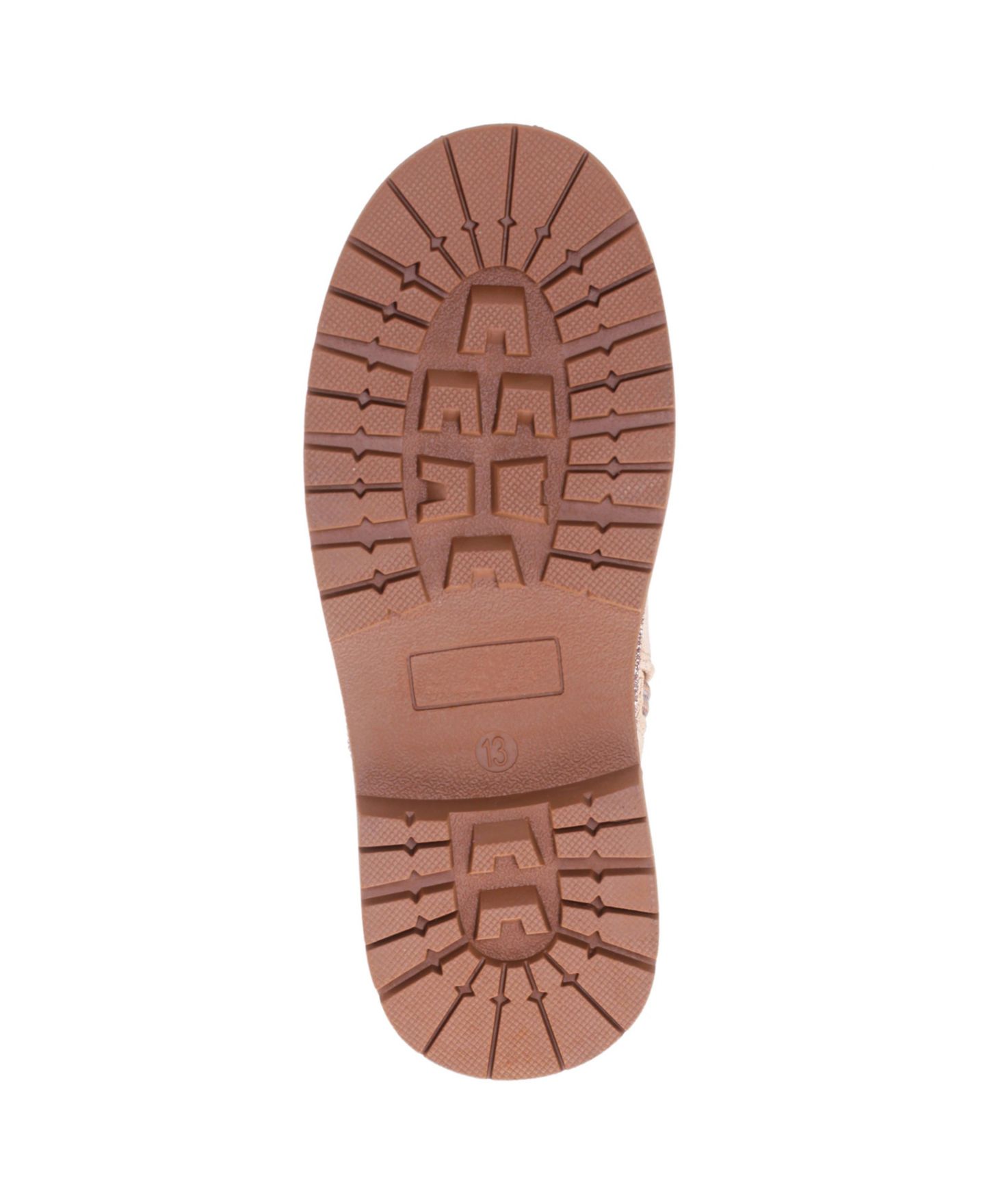 Детские ботинки Nina Evan Girl Microsuede Inside Zip, цвет: Рыжевато-коричневый — фото 8