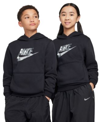 Nike - Big Kids Sportswear Club Fleece Logo Hoodie