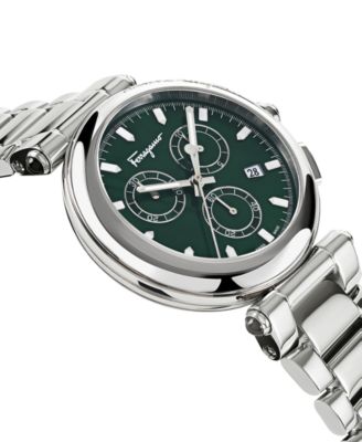Men's Swiss Chronograph Idillio Stainless Steel Bracelet Watch 42mm