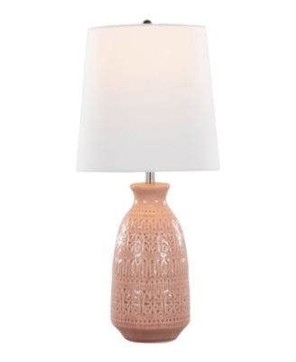 Claudia 20" Contemporary Ceramic Accent-Set of 2 Lamp