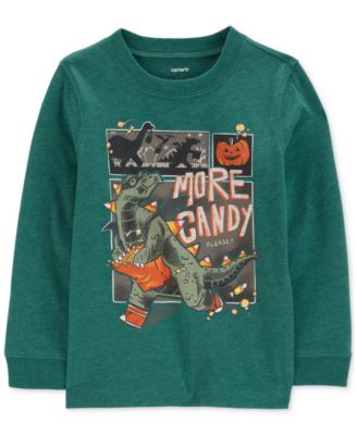 Carter's - Toddler Boys Dinosaur Halloween Graphic T-Shirt