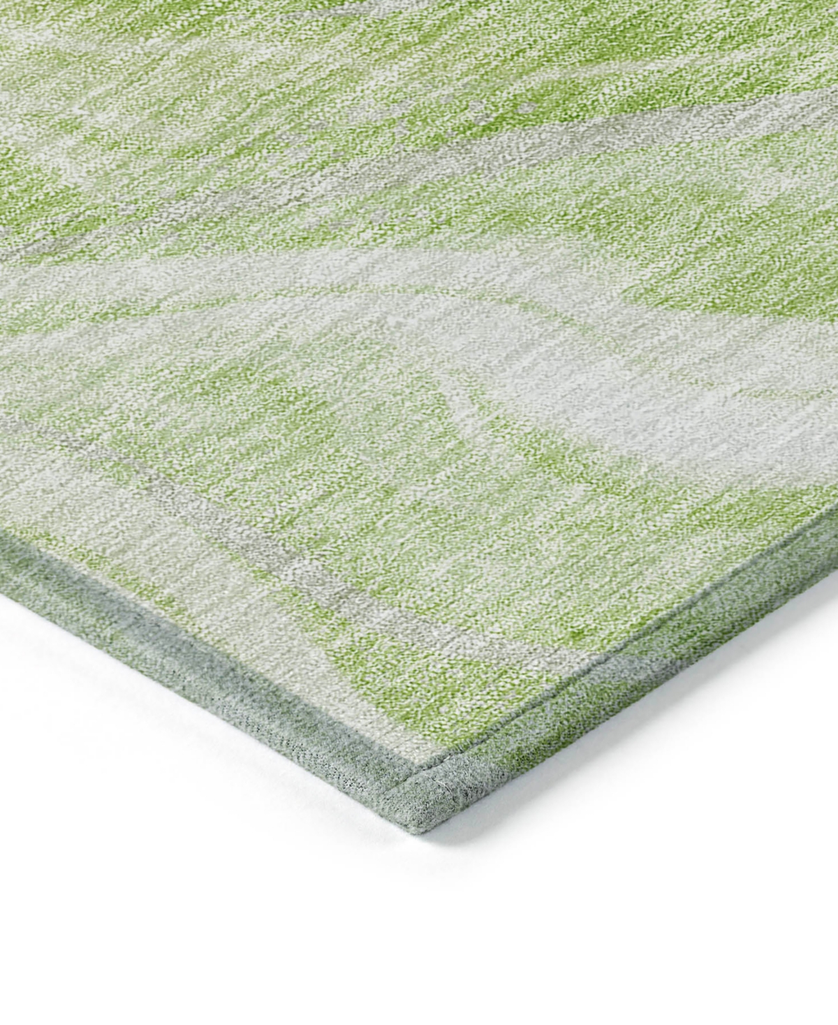 Addison Chantille Machine Washable Acn720 3'x5' Area Rug In Green
