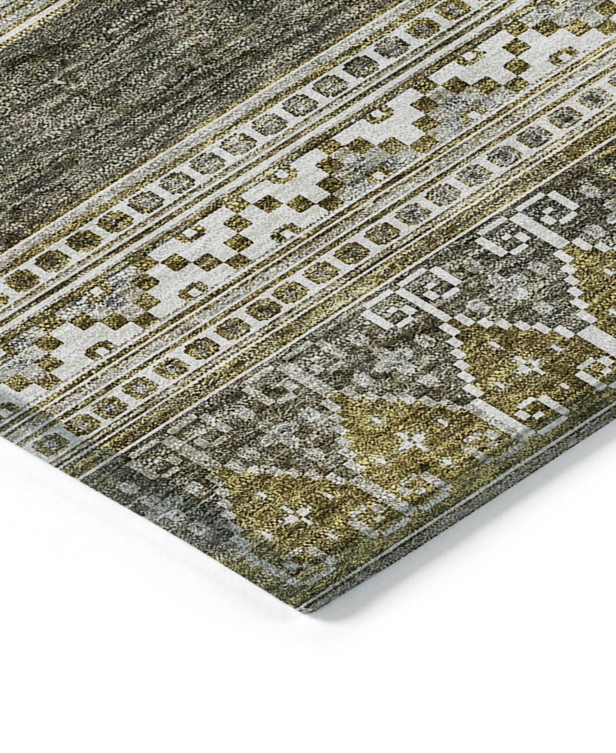 Addison Chantille Acn714 2'3"x7'6" Runner Area Rug In Taupe