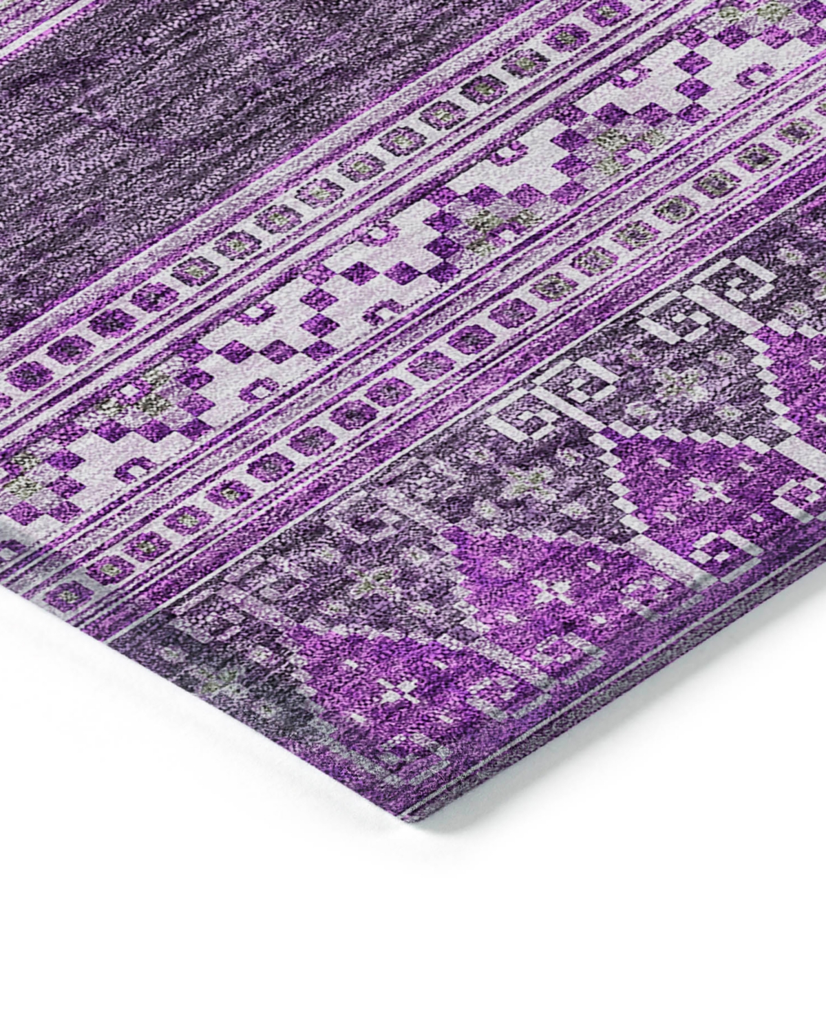 Addison Chantille Acn714 3'x5' Area Rug In Purple
