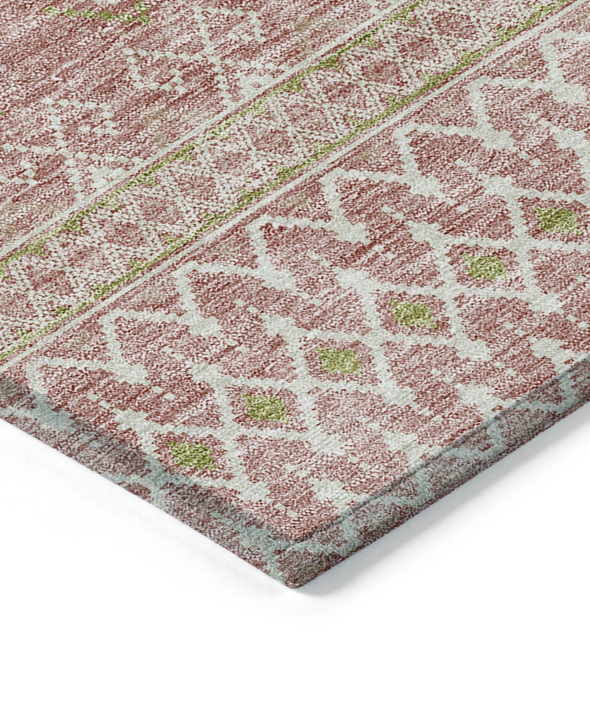 Shop Addison Chantille Machine Washable Acn709 2'3"x7'6" Runner Area Rug In Rose
