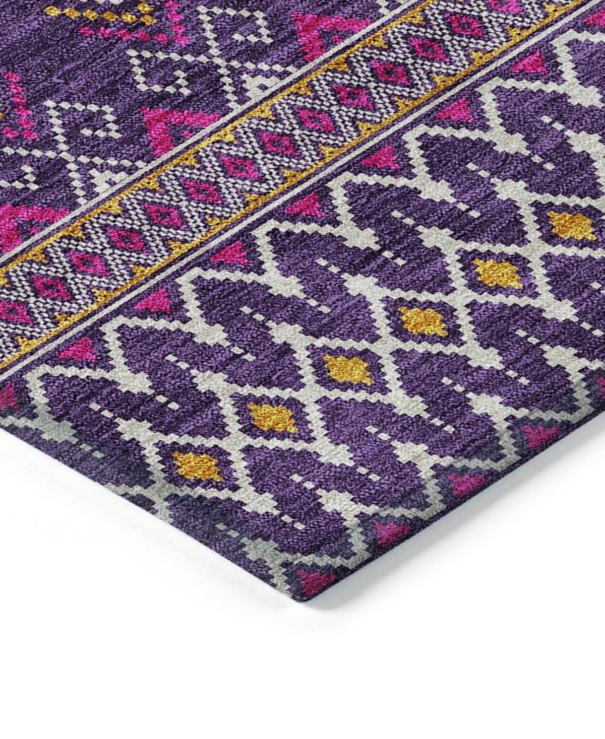 Addison Chantille Acn696 9'x12' Area Rug In Purple