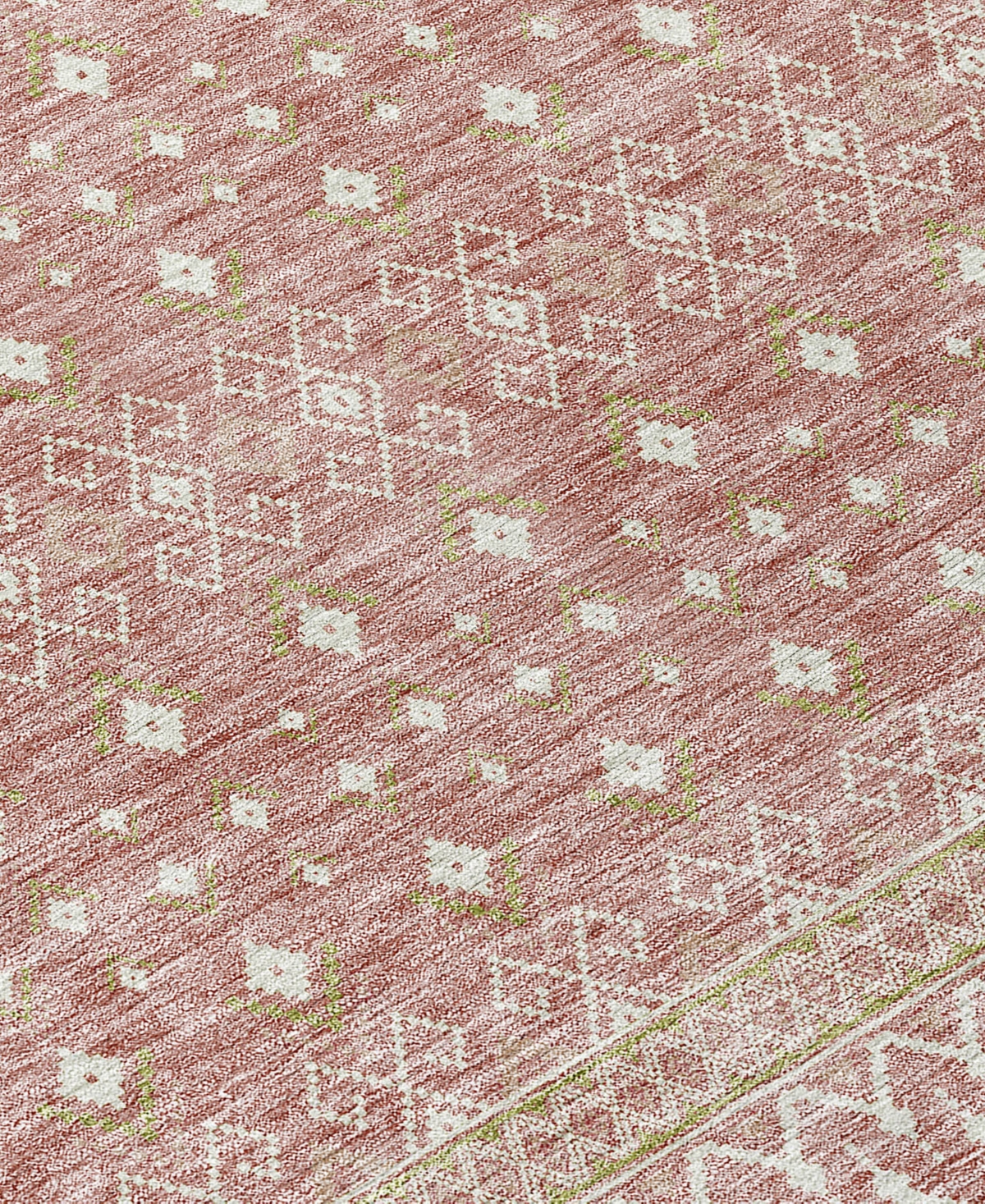 Shop Addison Chantille Machine Washable Acn709 2'3"x7'6" Runner Area Rug In Rose