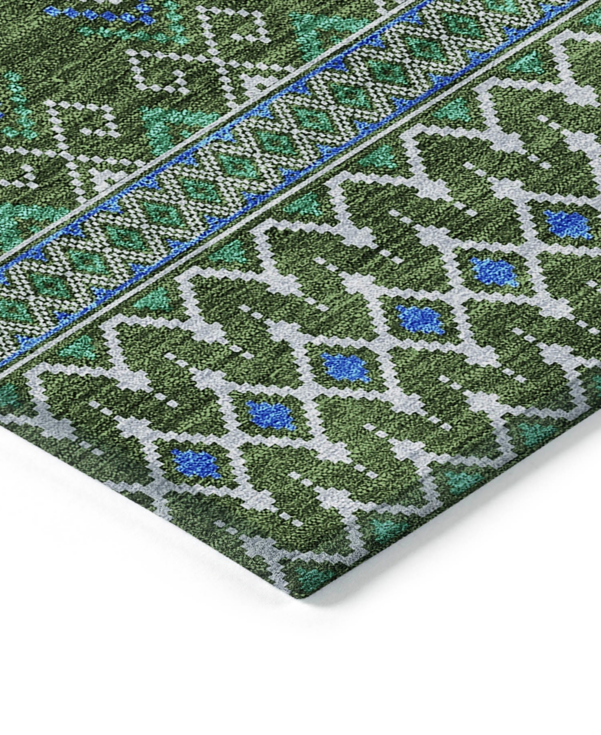 Addison Chantille Acn708 2'6"x3'10" Area Rug In Olive