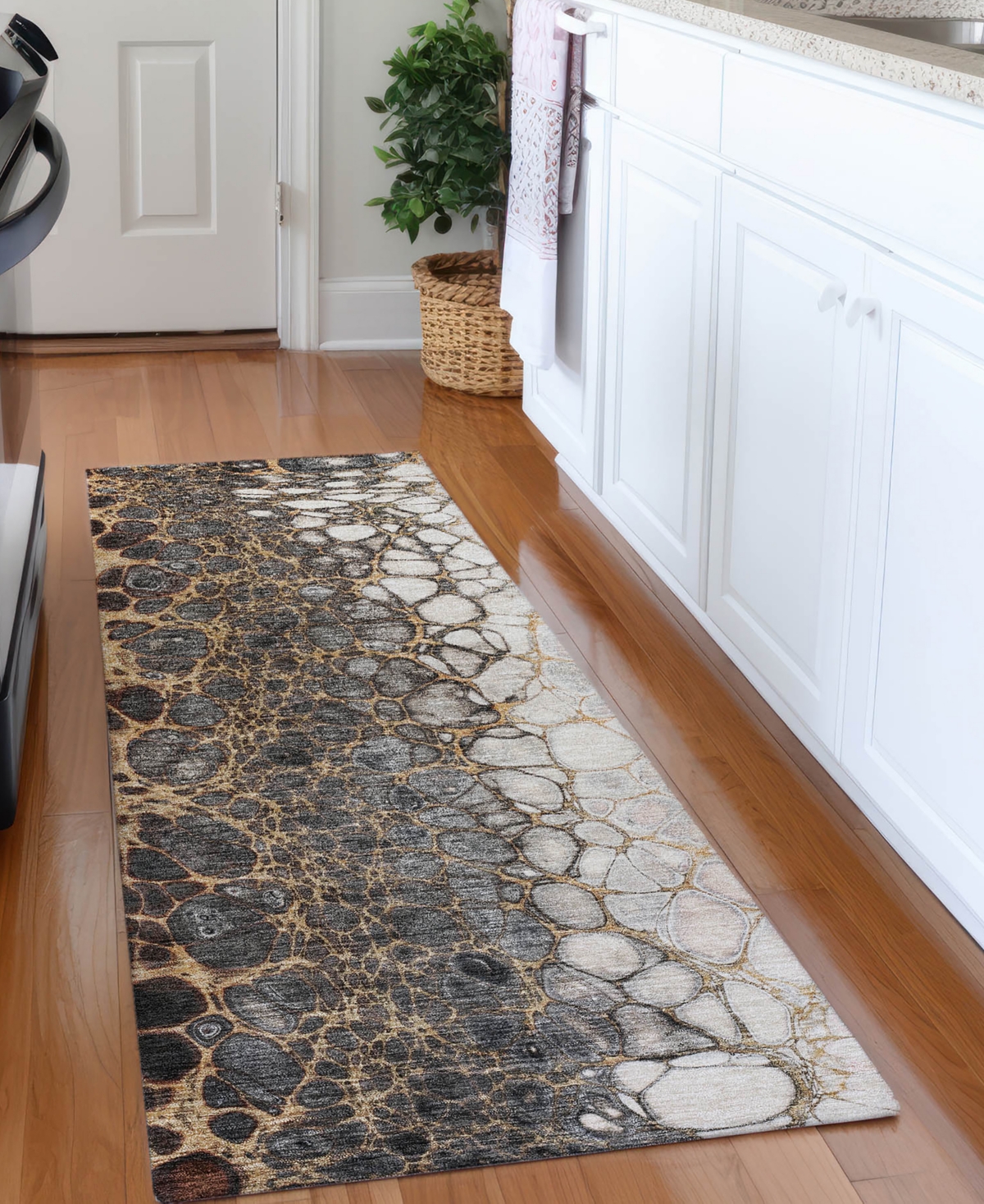 Addison Chantille Acn707 2'3"x7'6" Runner Area Rug In Ivory