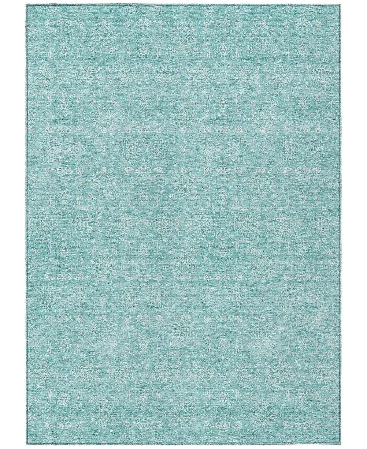 Addison Chantille Acn703 2'6"x3'10" Area Rug In Aqua