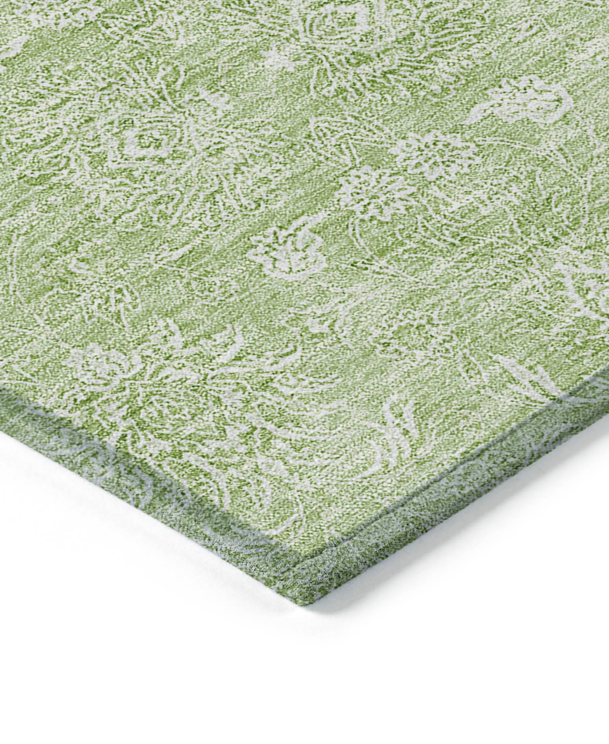 Addison Chantille Acn703 5'x7'6" Area Rug In Moss