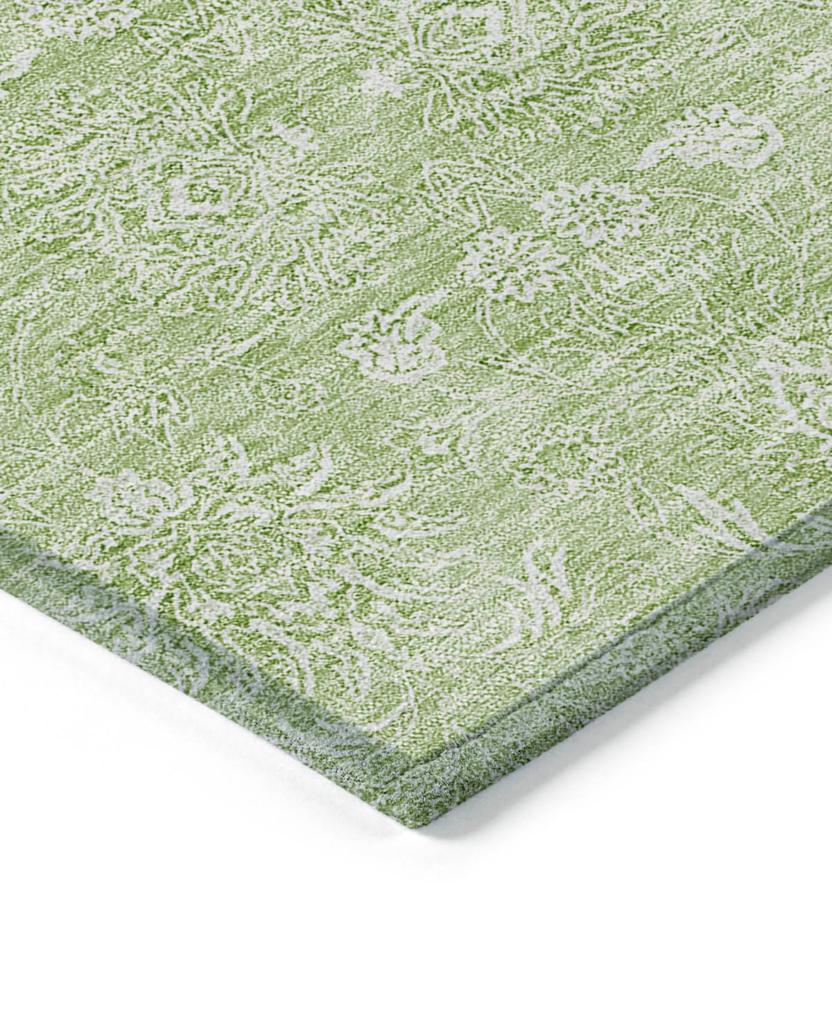 Addison Chantille Acn703 2'6"x3'10" Area Rug In Moss