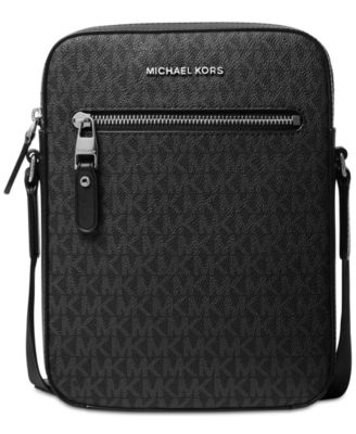 Michael Kors Men s Signature Monogram Print Flight Bag Macy s