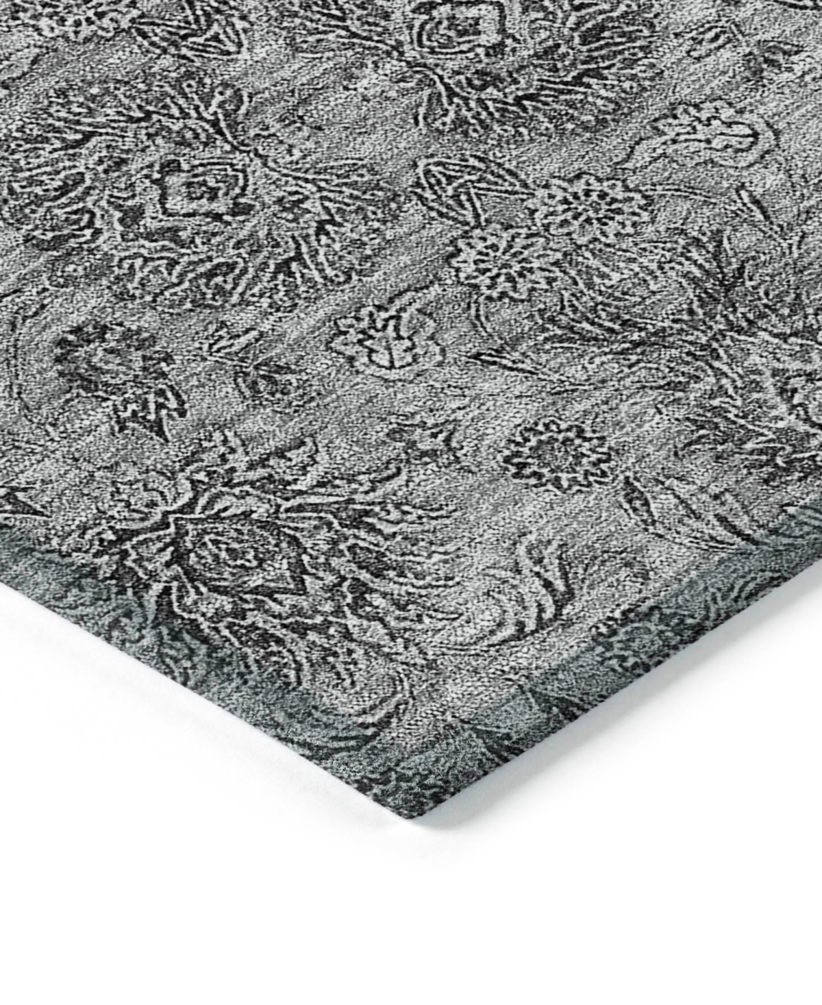 Addison Chantille Acn702 2'3"x7'6" Runner Area Rug In Gray