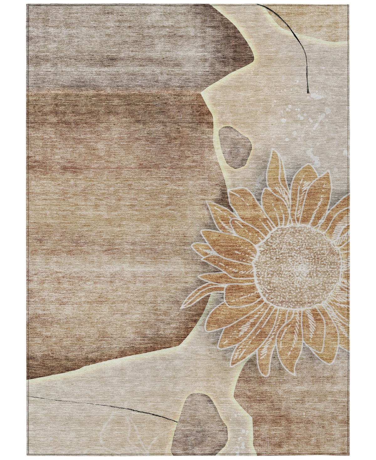Addison Chantille Acn700 8'x10' Area Rug In Brown