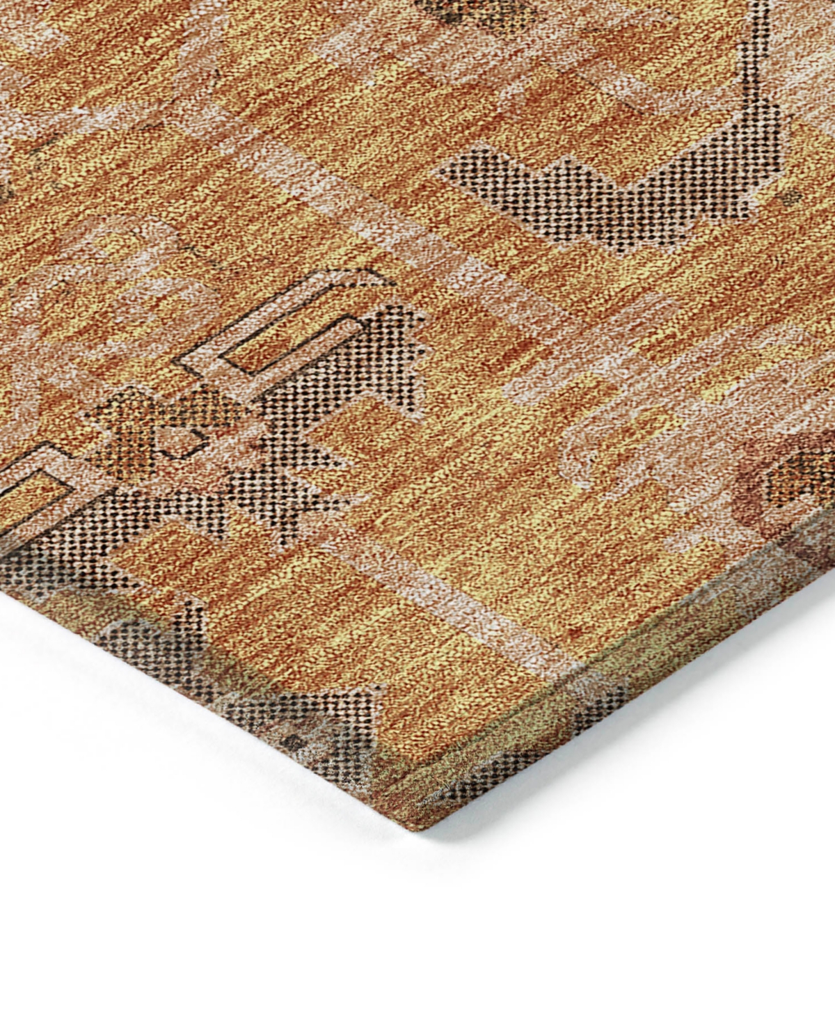 Addison Chantille Acn697 9'x12' Area Rug In Terracotta