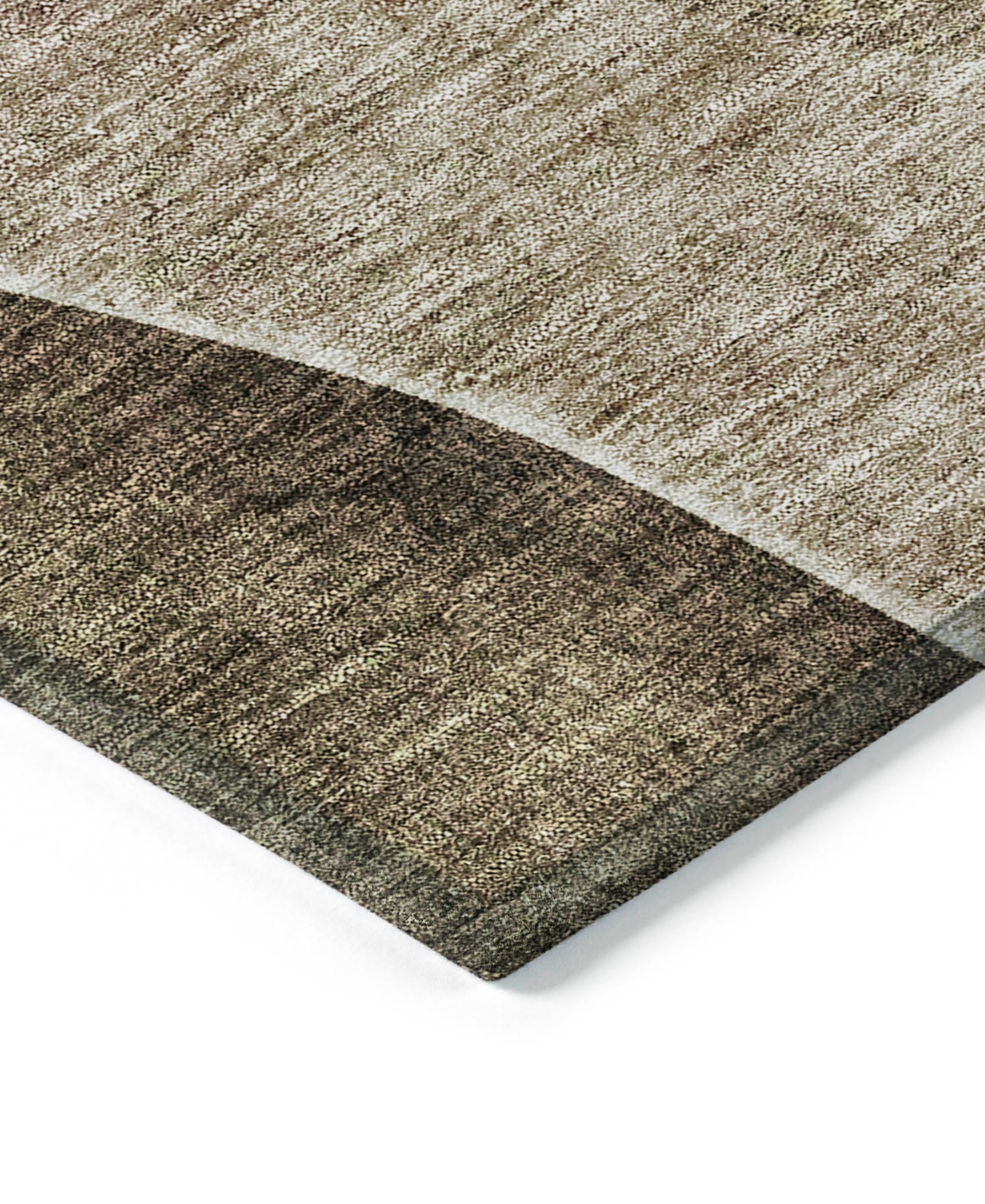Addison Chantille Machine Washable Acn696 2'6"x3'10" Area Rug In Brown