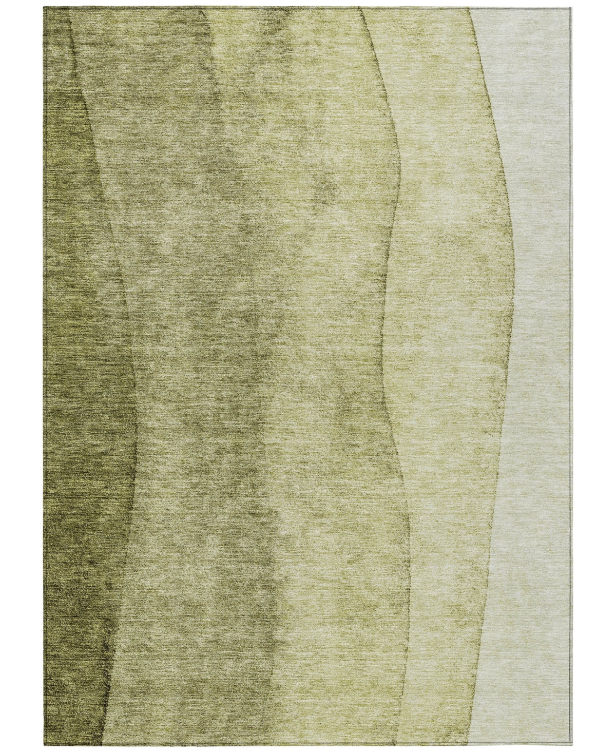Addison Chantille Acn690 5'x7'6" Area Rug In Olive
