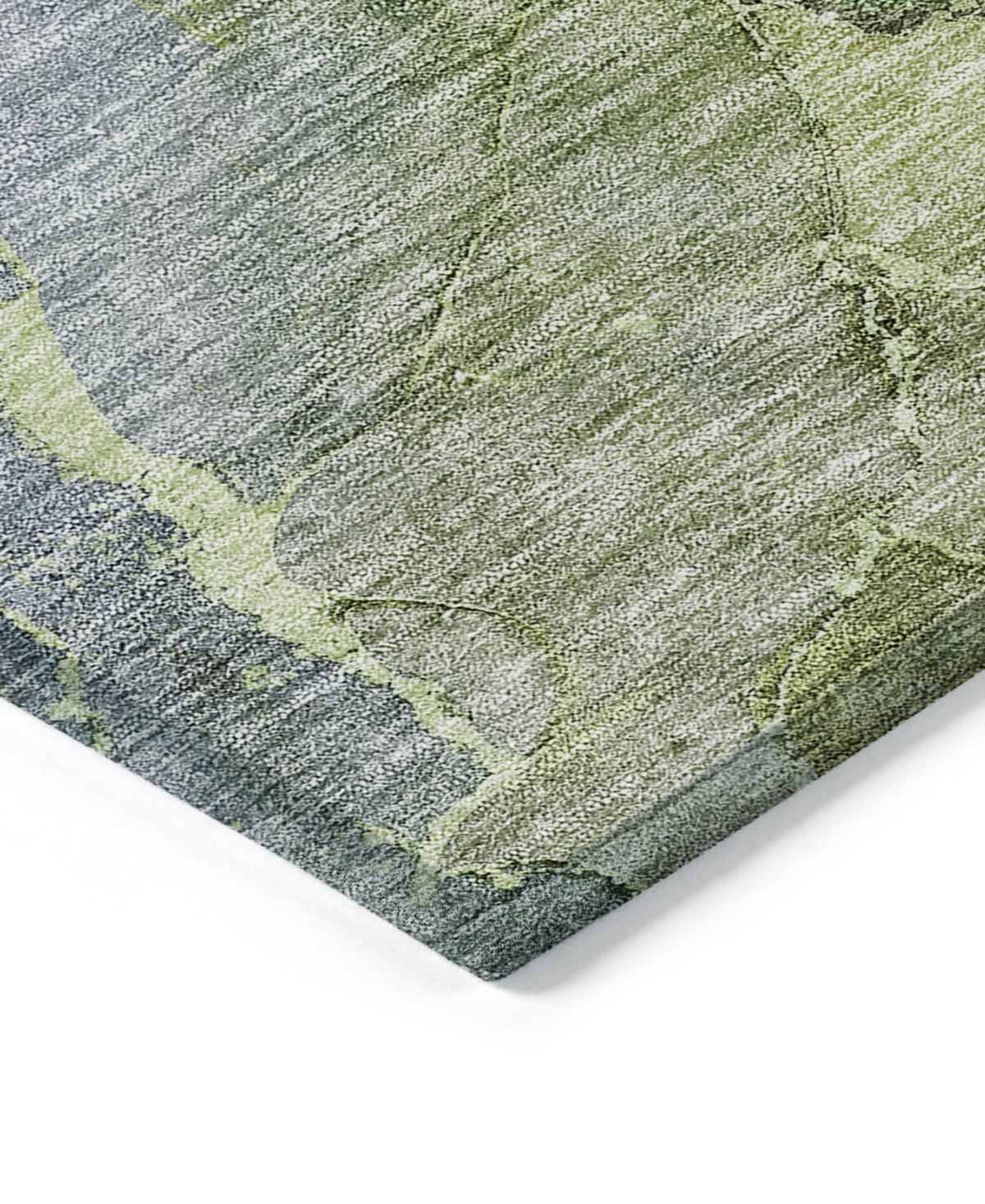 Addison Chantille Acn689 2'3"x7'6" Runner Area Rug In Olive