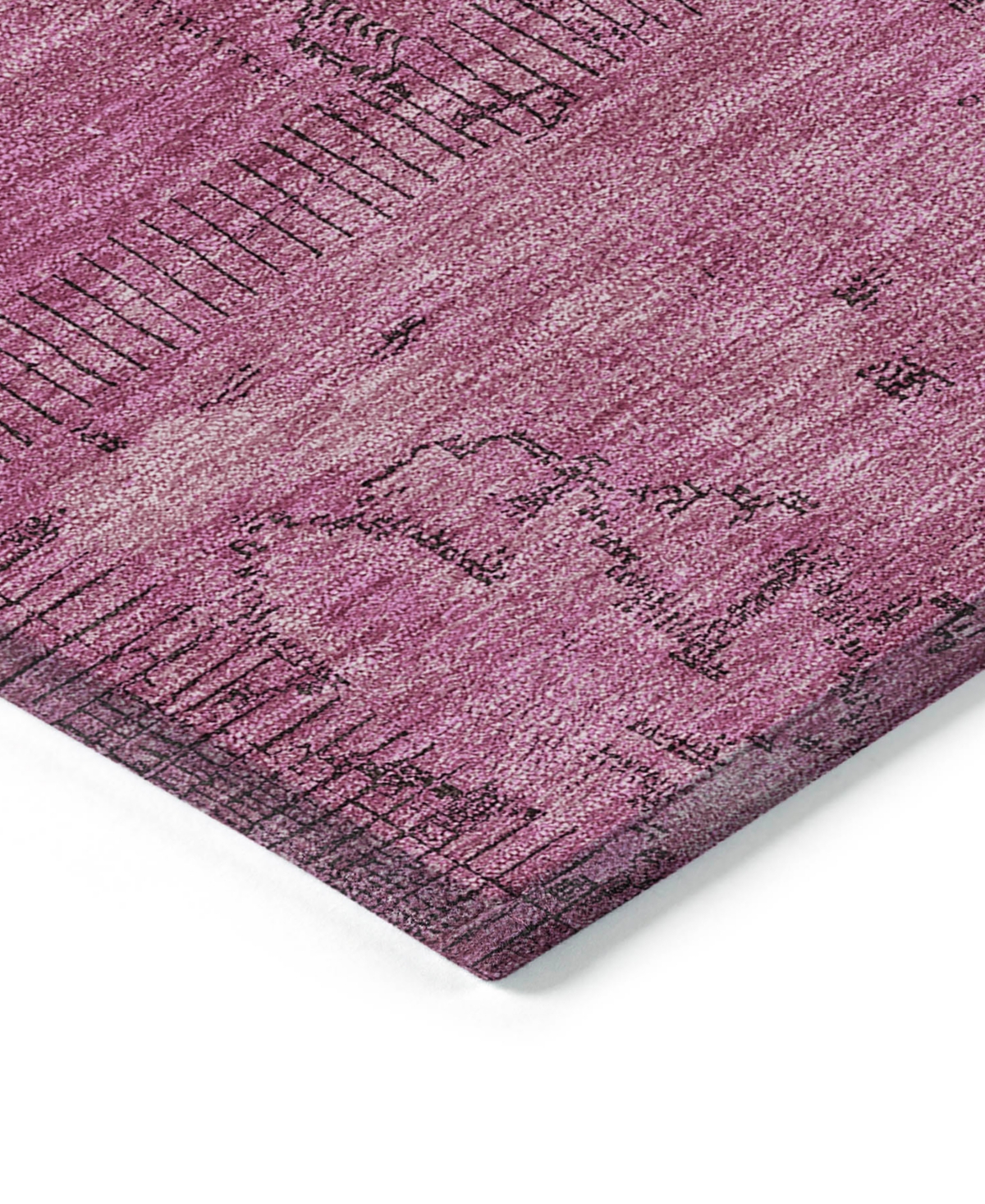 Addison Chantille Acn685 8'x10' Area Rug In Rose
