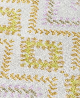 Addison Chantille Machine Washable Acn683 Area Rug Collection In Sand