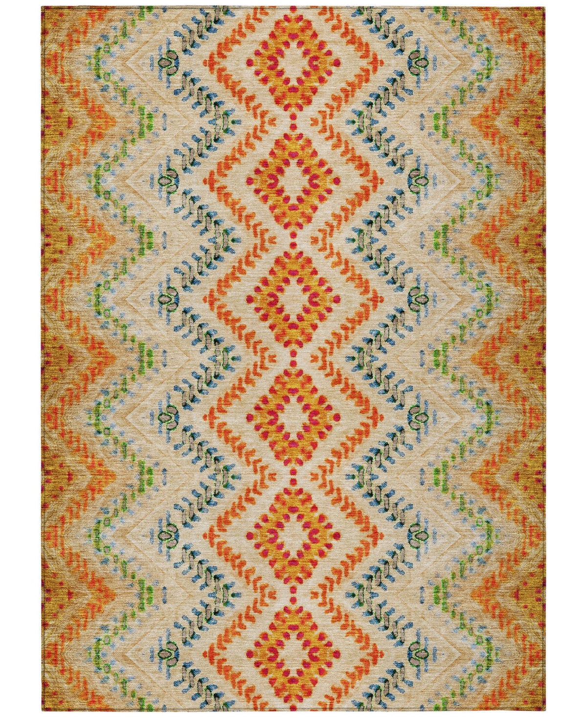 Addison Chantille Acn683 2'6"x3'10" Area Rug In Beige