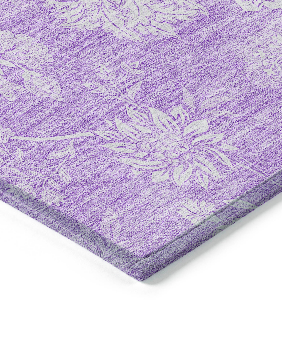 Addison Chantille Acn681 2'3"x7'6" Runner Area Rug In Lilac