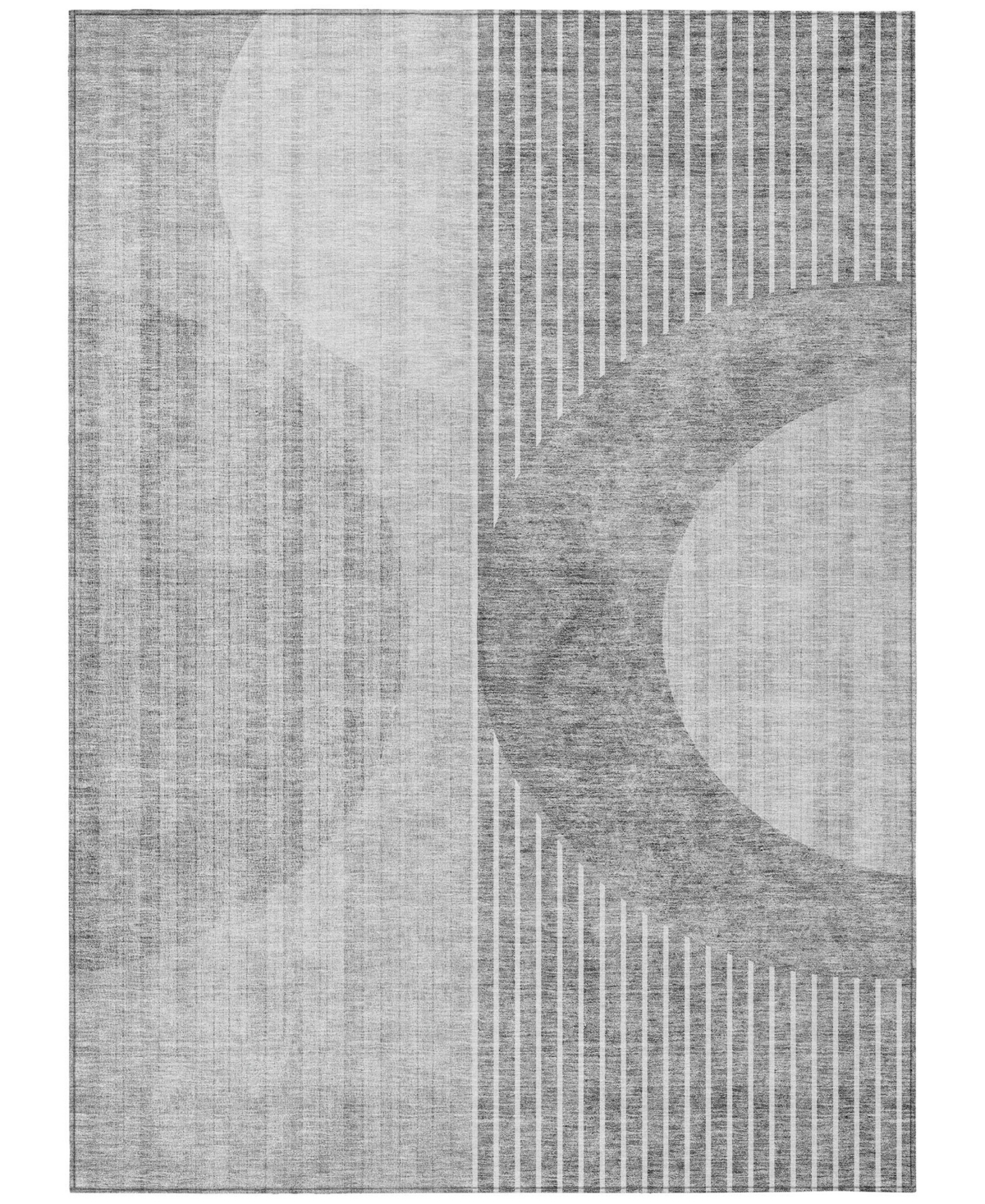 Addison Chantille Acn676 5'x7'6" Area Rug In Gray