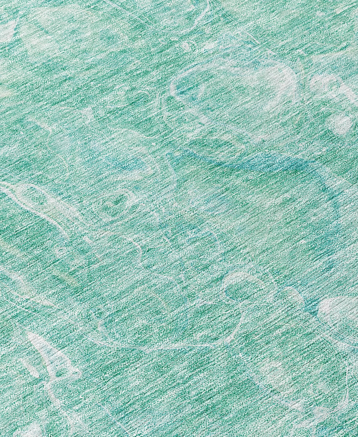 Addison Chantille Acn670 8'x10' Area Rug In Teal