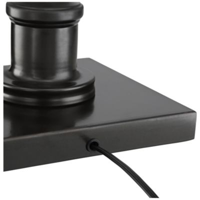 Jenson Traditional Pharmacy Swing Arm Floor Lamp 54" Tall Adjustable Dark Bronze Metal Shade for Living Room Reading Bedroom Office