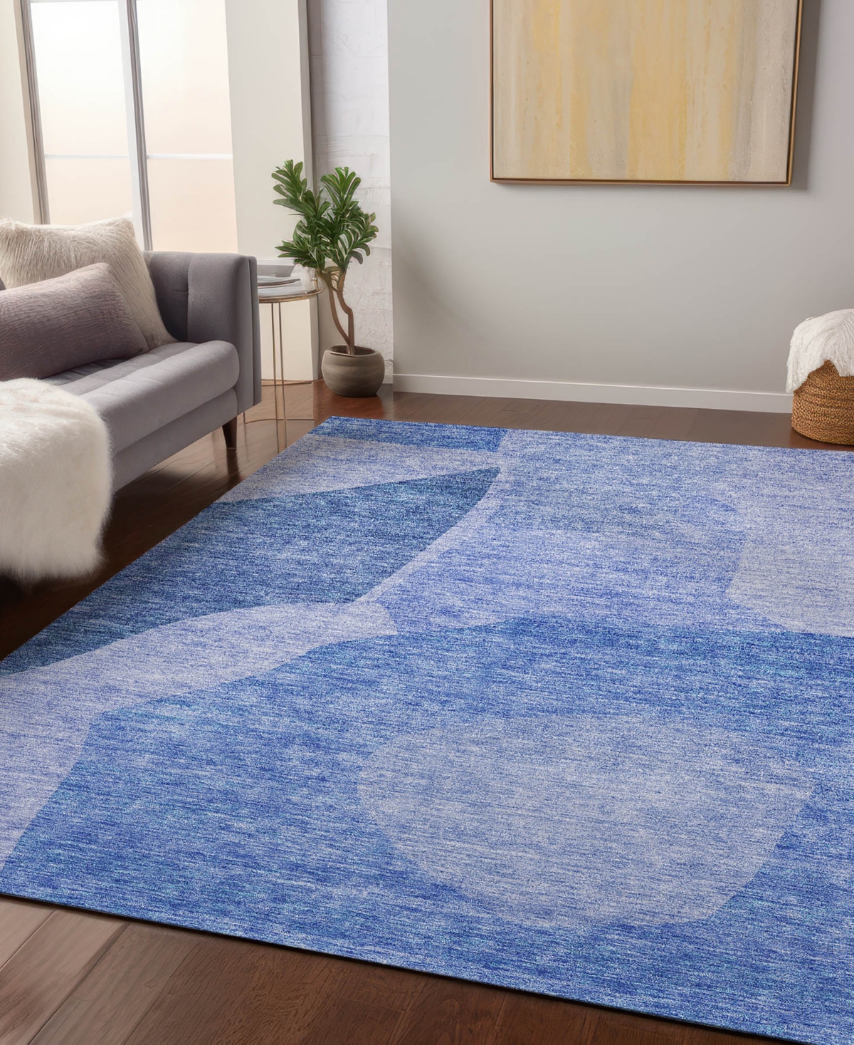 Addison Chantille Acn703 2'6"x3'10" Area Rug In Navy