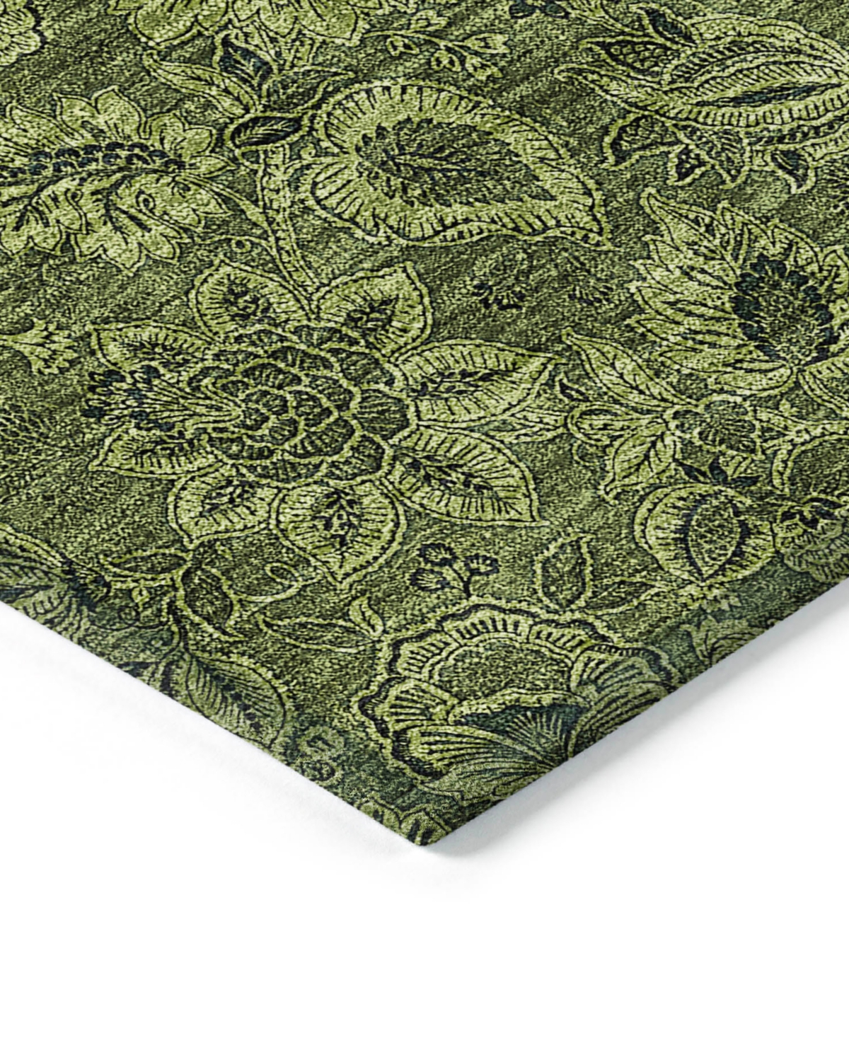 Addison Chantille Acn682 3'x5' Area Rug In Olive