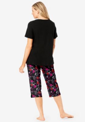 Women's Dreams and Co. 2-Piece Capri PJ Set