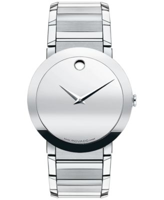 movado watch men's swiss sapphire