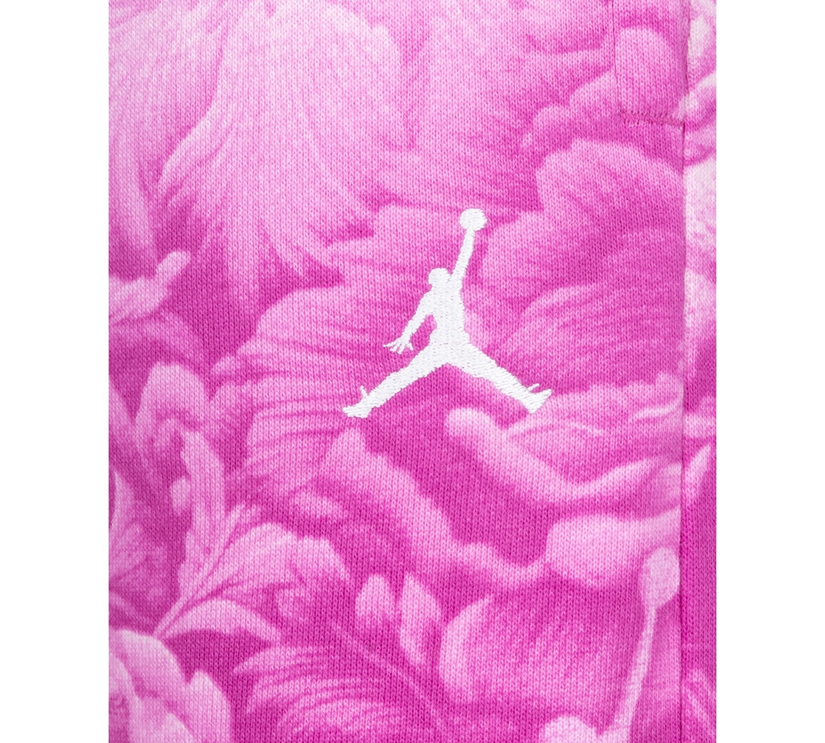 Jordan Big Girls Brooklyn Floral-Print Fleece Pants - A2bfire Pi