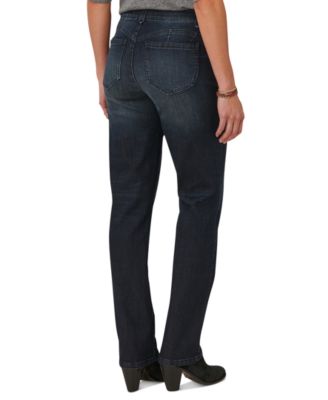 Petite "Ab"solution Straight-Leg Jeans
