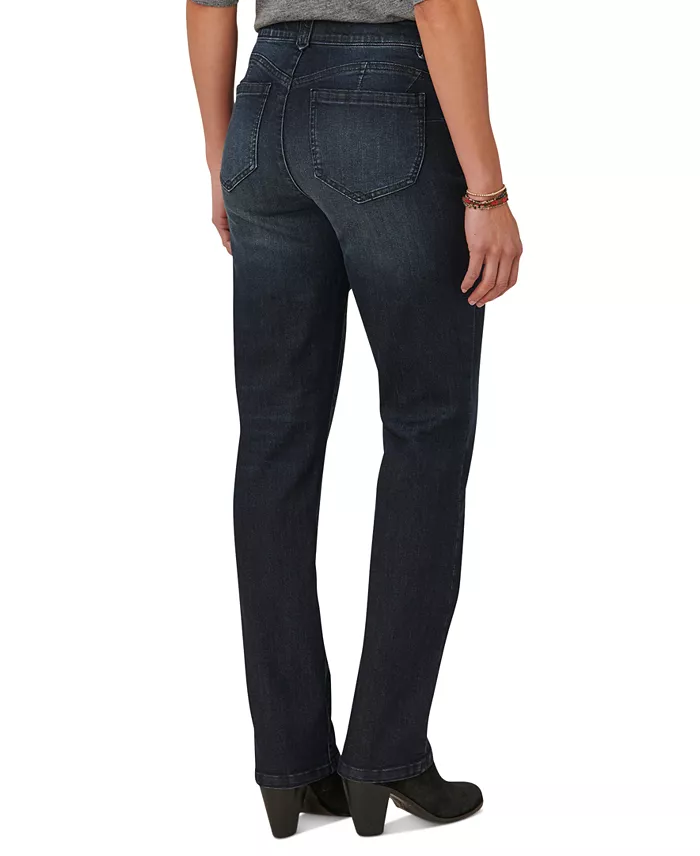 Petite "Ab"solution Straight-Leg Jeans - thumbnail 2