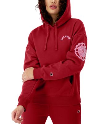 Champion Women's Fleece Logo Hoodie - Macy's