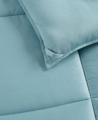 Winfield Cotton Percale Luxury Down Alternative Comforter, Full/Queen