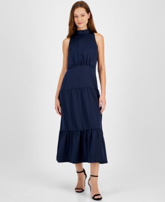 Sam Edelman - Women's Tiered-Skirt Sleeveless Dress