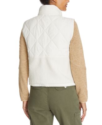 Women's Mixed-Media Zip-Front Campfire Vest