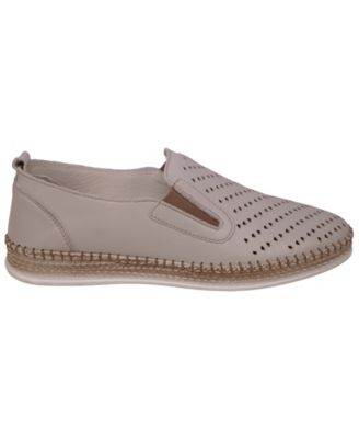 Women's Amillie Perforated Leather Flats