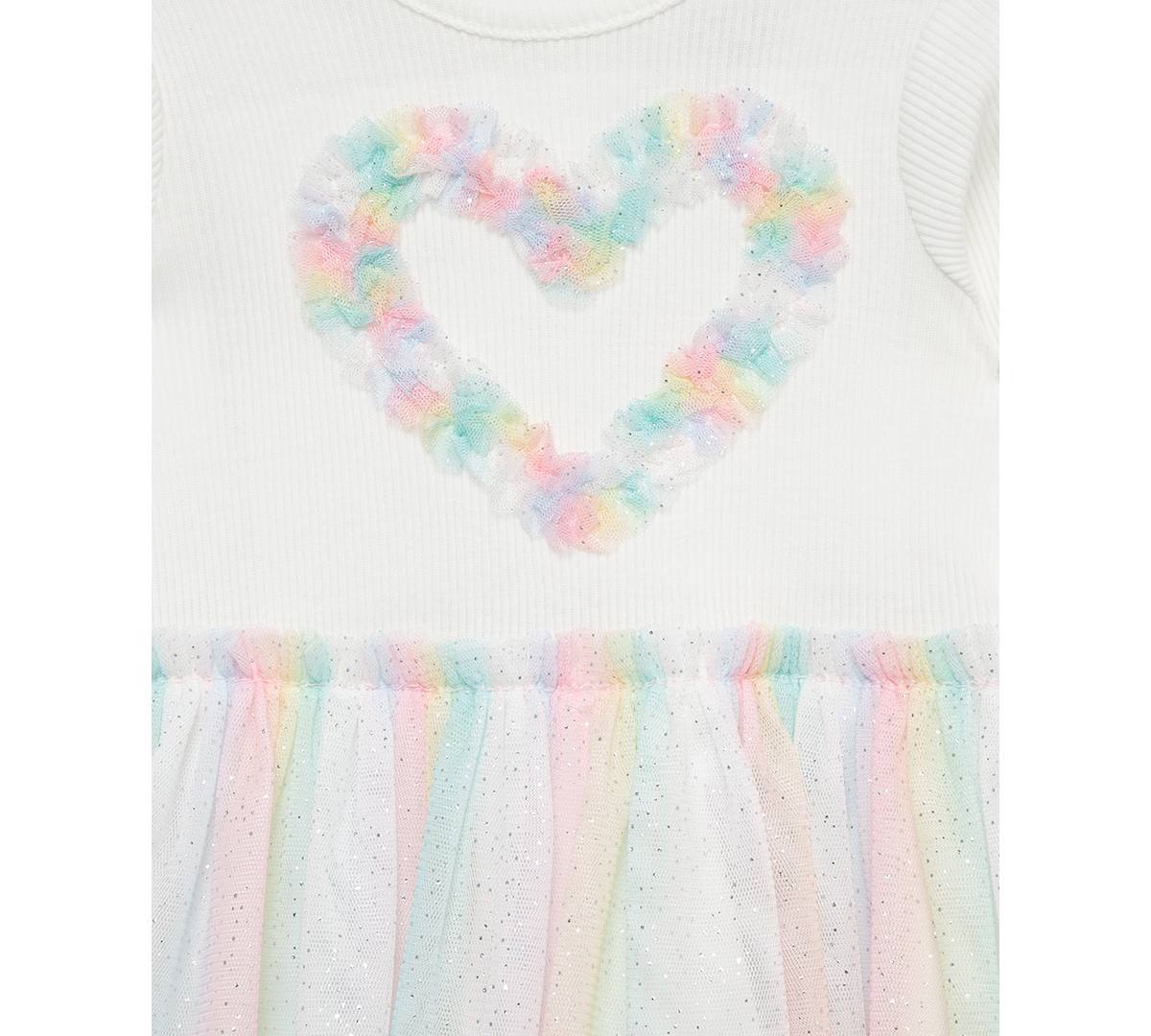 Little Me Baby Girls Rainbow Tutu Dress, Leggings & Headband Set